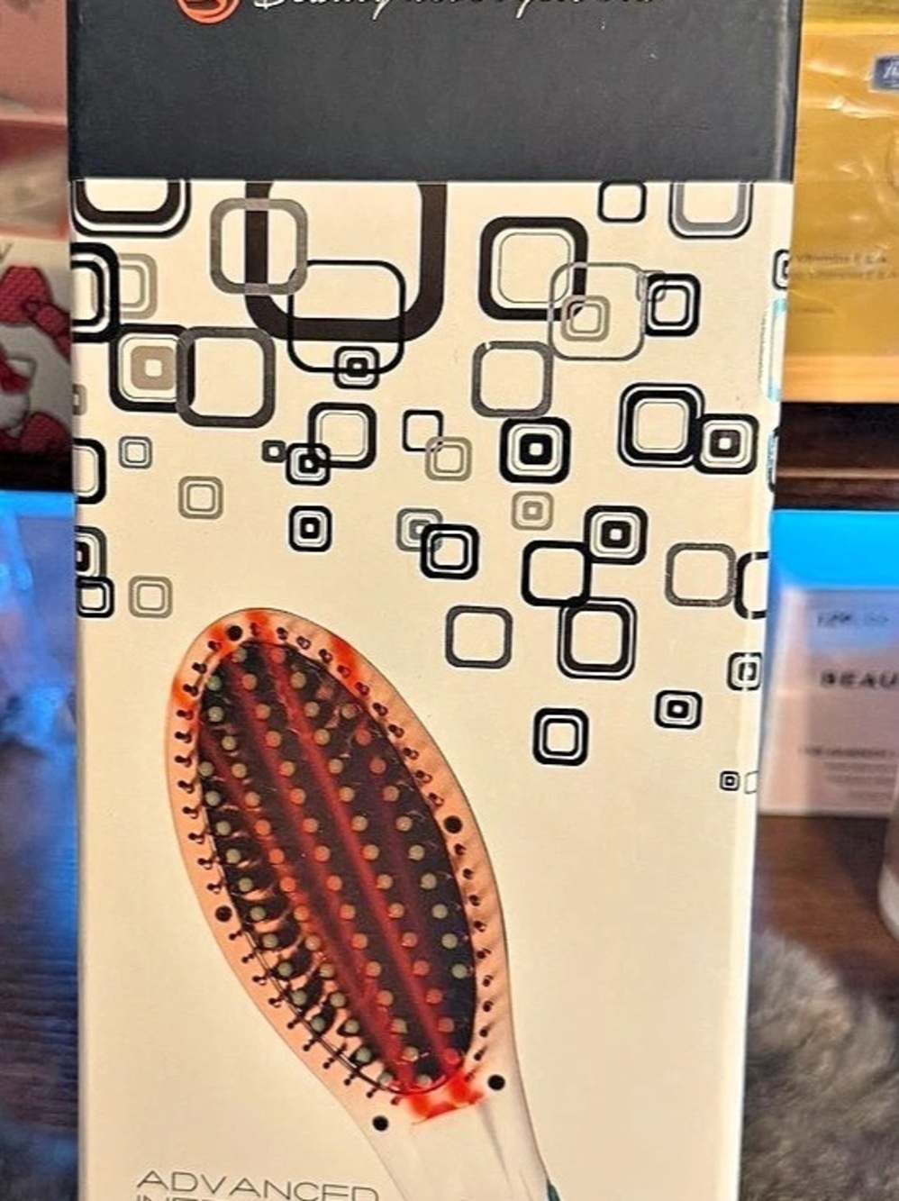 Pro Cabello Luxury Detangling Brush White Soft Touch Detangling Hair Brush White